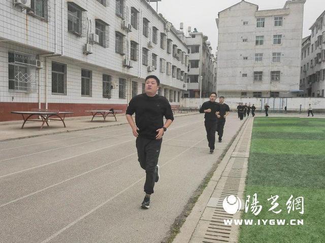 展全警综合体能测试洋县公安局组织开(图5)